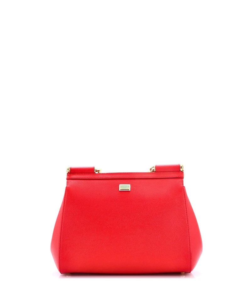 Pre-Owned Dolce & Gabbana Medium Miss Sicily Bag Printed Leather