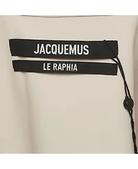 Pre-Owned Jacquemus Women's Twill La Robe Camisa Mini Shirt Dress