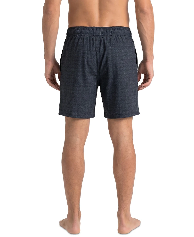 Spyder Men's Ocean Motion Printed 7.5" Volley Swimsuit