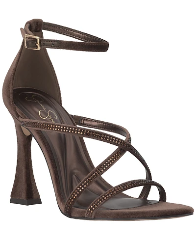 Jessica Simpson Women's Kaliye Strappy Rhinestone Dress Sandals