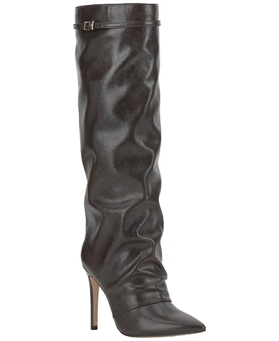 Jessica Simpson Women's Paeril Buckle Slouch Stiletto Boots