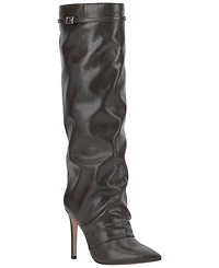 Jessica Simpson Women's Paeril Buckle Slouch Stiletto Boots