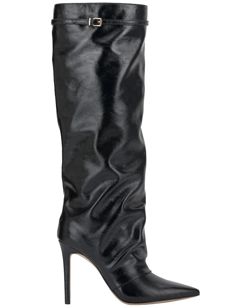 Jessica Simpson Women's Paeril Buckle Slouch Stiletto Boots