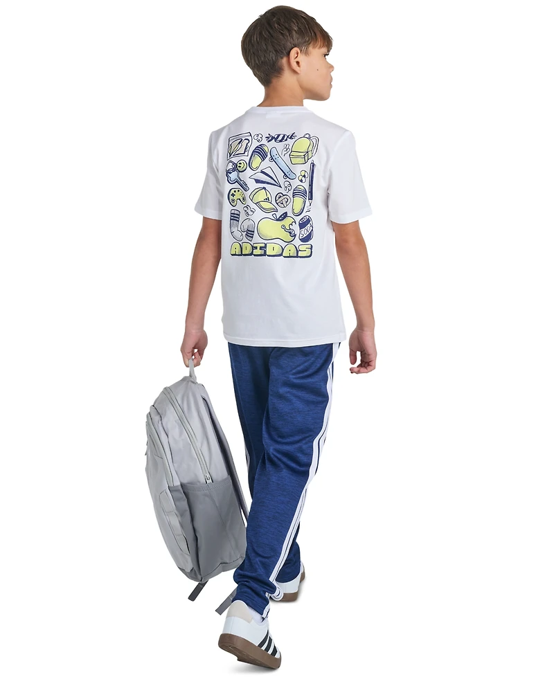 adidas Boys' 8-20 Short-Sleeve T-Shirt