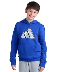 adidas Boys' 8-20 Long-Sleeve Hoodie