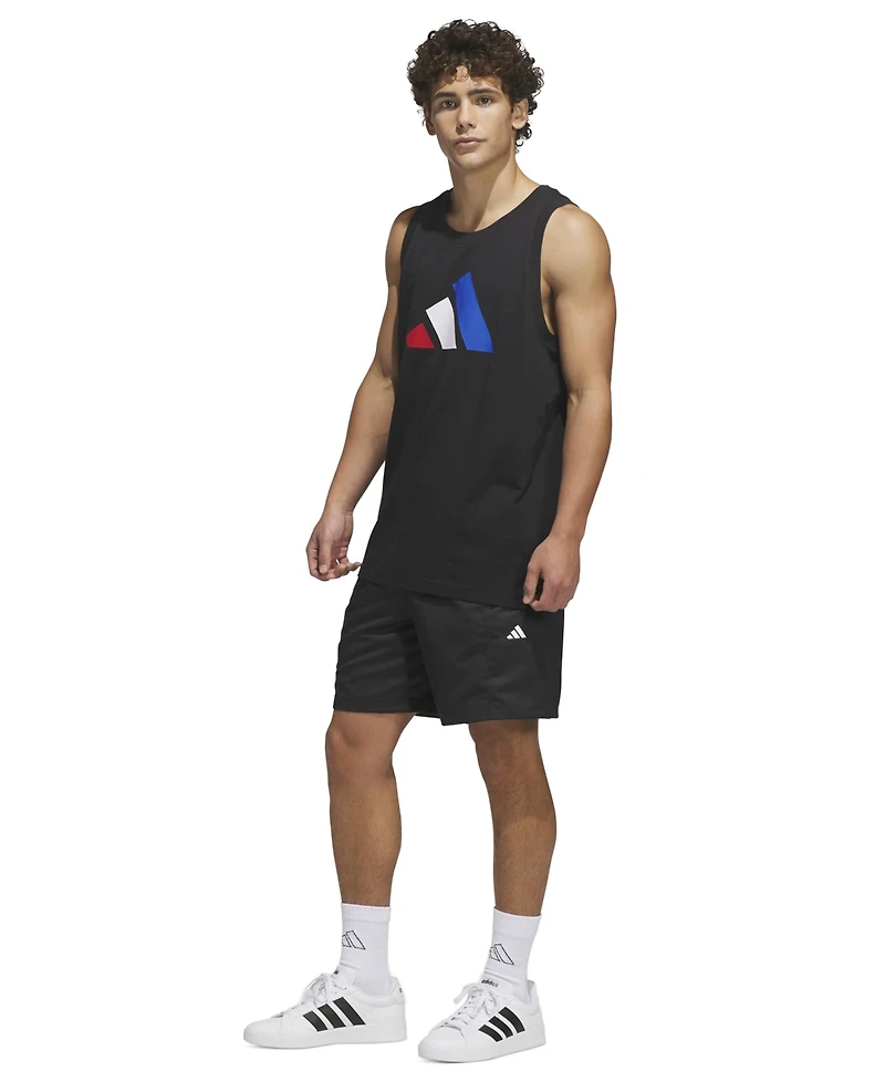 adidas Men's Big Logo Regular-Fit Tank Top