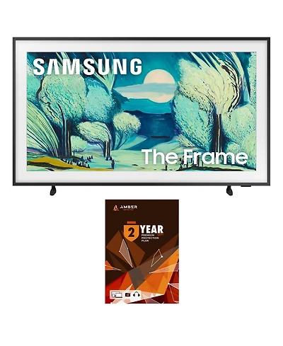 Samsung QN43LS03FAFXZA 43 Inch The Frame Qled 4K Art Mode Vision Ai Smart Tv with 2 Year Amber Protection Plan (2025)