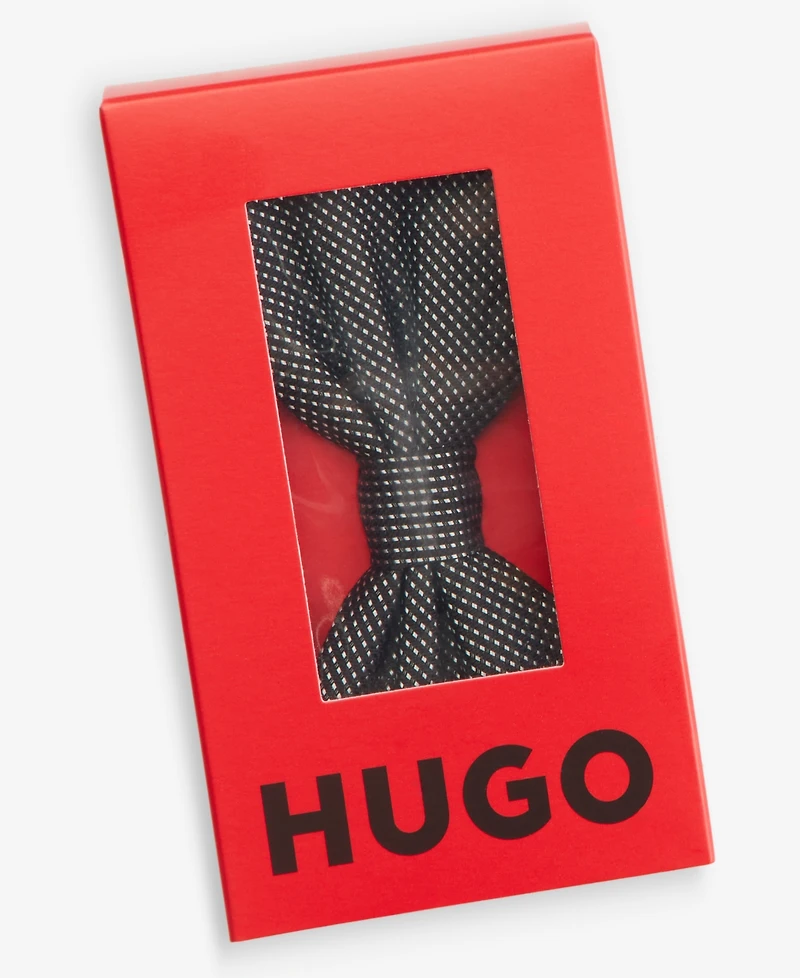 Hugo by Boss Men's Patterned Pre-Tied Bow Tie
