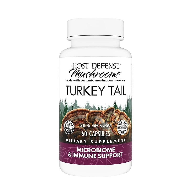 Host Defense Turkey Tail Capsules