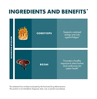 Host Defense CordyChi Capsules - Energy & Immune Support Supplement