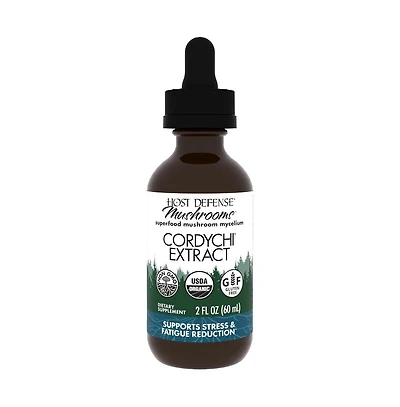 Host Defense CordyChi Extract - Energy & Immune Support Supplement - Cordyceps & Reishi Mushroom Supplement for Relaxation & Respiratory Support