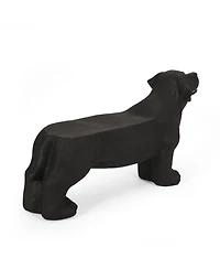 Flynama Labrador Dog-Design Outdoor Bench