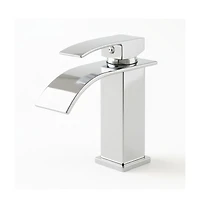 Phying Single Handle Bathroom Faucet Lavatory Faucet Stainless Steel Single Hole-tp, Chrome