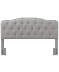 Best Quality Furniture 48.5" Fabric Tufted Headboard