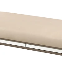 Best Quality Furniture 19" Fabric Glam Bench