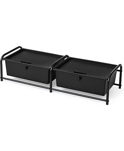 DormCo Suprima Underbed Storage - Lidded 2 Section