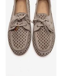 Forever & Always Shoes Women's Stevo Leather Lace Up Loafer