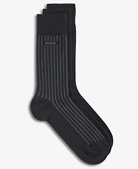 Boss by Hugo Boss Men's Minicube Detail Socks