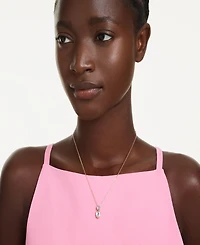 Swarovski Gold-Tone Plated Chroma Pendant Necklace