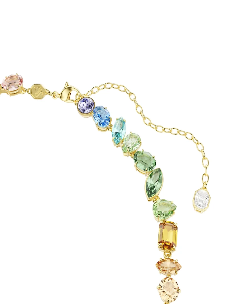 Swarovski Gold-Tone Plated Gema Necklace