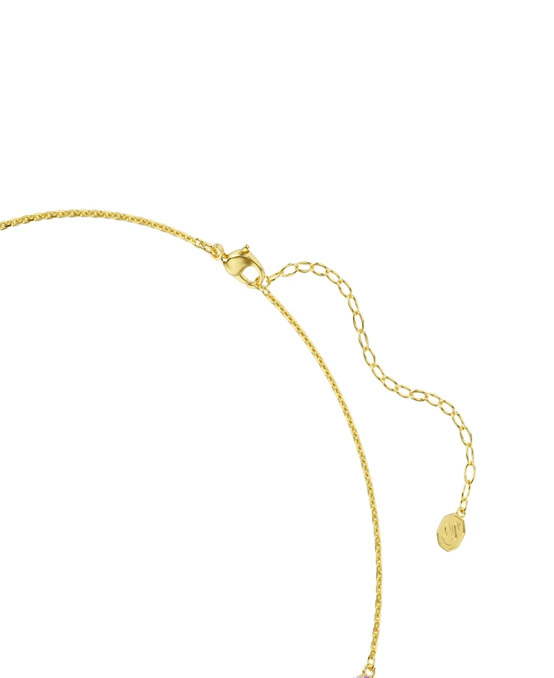 Swarovski Gold-Tone Plated Gema Necklace