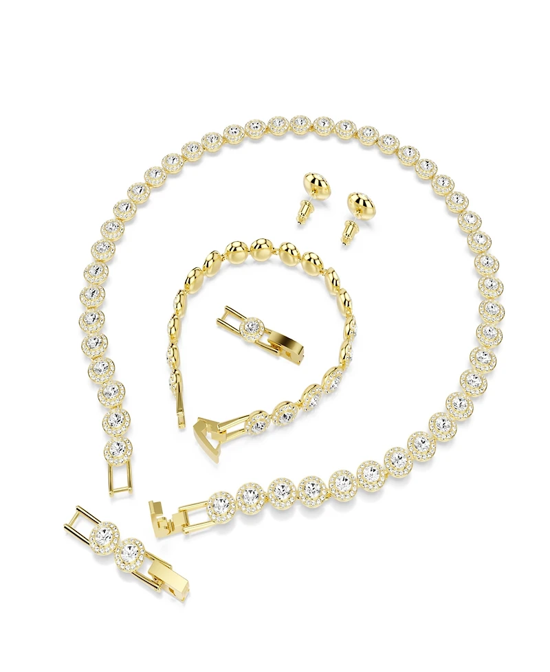 Swarovski Gold-Tone Plated Una Angelic Set