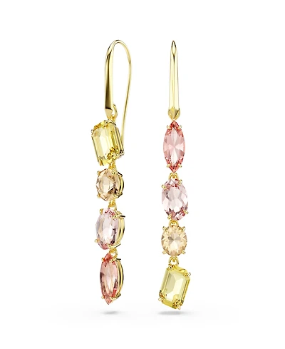 Swarovski Gold-Tone Plated Gema Drop Earrings