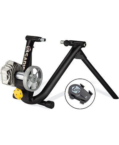 Saris Fluid2 Smart Equipped Indoor Bike Trainer, Includes Speed Sensor