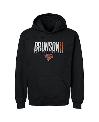 500 Level Men's Jalen Brunson New York Knicks Elite Pullover Hoodie