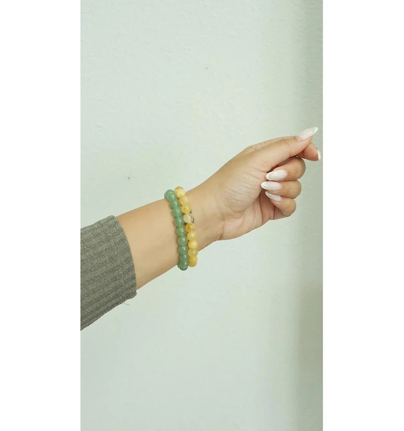 seree Smiley face - Green jade signet ring