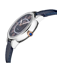 GV2 by Gevril Women's Bellagio Swiss Quartz Diamond Silver Stainless Steel Bracelet Watch