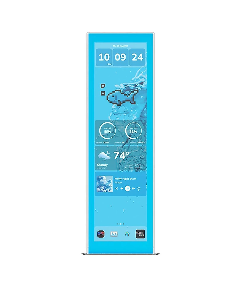 Hyte Touch Infinite Display Upgrade Ips Display - Resolution - Refresh Rate - Multi-Touch Blueberry Milk