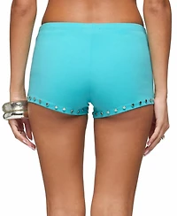 Edikted Women's Ariadna Studded Micro Shorts