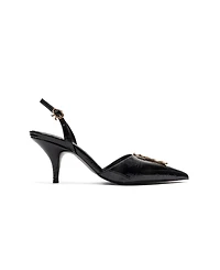 Prologue Shoes Women's Yvella Buckle Pointed Toe Stiletto Pump