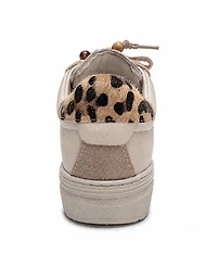 Forever & Always Shoes Women's Ardix Leather Sneaker