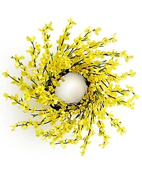 Gnuadz 20" Forsythia Grapevine Wreath Farmhouse Decor