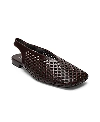 Forever & Always Shoes Women's Delizia Leather Slingback Shoe