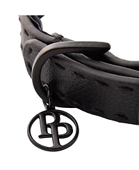 Pet Passion Rein The Saddle Stitch Faux Leather Collar