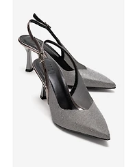 Prologue Shoes Dorata Embellished Stiletto Pump