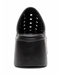 Forever & Always Shoes Women's Nives Leather Wedge Sandal