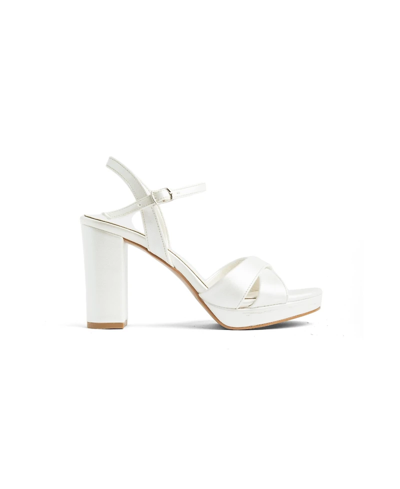 Forever & Always Shoes Women's Setto Slingback High Heel Sandal