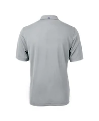 Cutter & Buck Men's Gray New York Yankees Virtue Eco Pique Polo Shirt