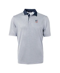 Cutter & Buck Men's Navy New York Yankees Americana Logo Big & Tall Virtue Eco Pique Polo Shirt