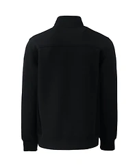Cutter & Buck Men's Black Los Angeles Dodgers Roam Eco Full-Zip Jacket