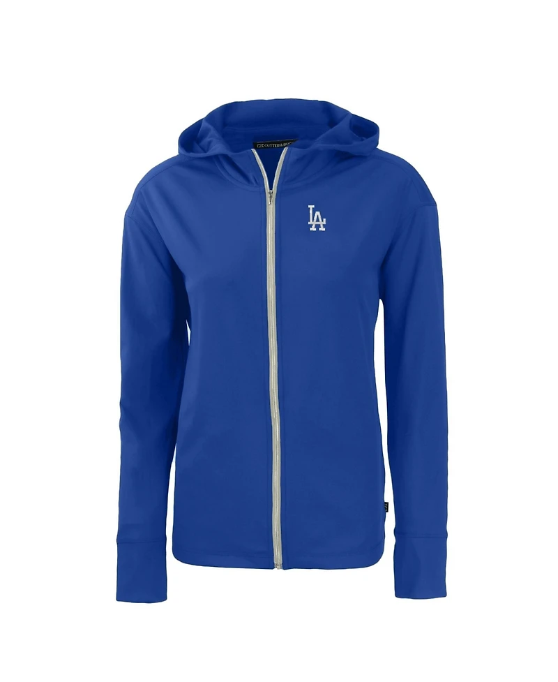 Cutter & Buck Women's Royal Los Angeles Dodgers Daybreak Eco Full-Zip Hoodie