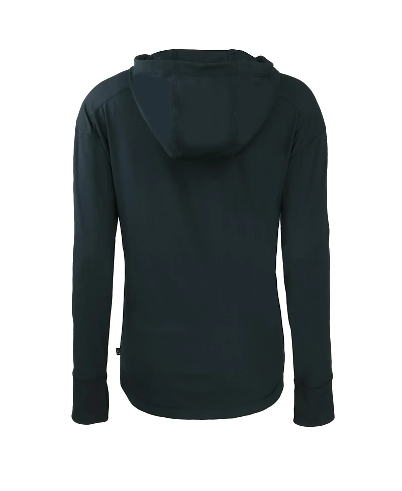 Cutter & Buck Women's Navy Los Angeles Dodgers Daybreak Eco Full-Zip Hoodie Jacket