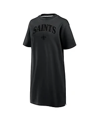 Fanatics Women's Black New Orleans Saints Elements Go Tri-Blend Dress