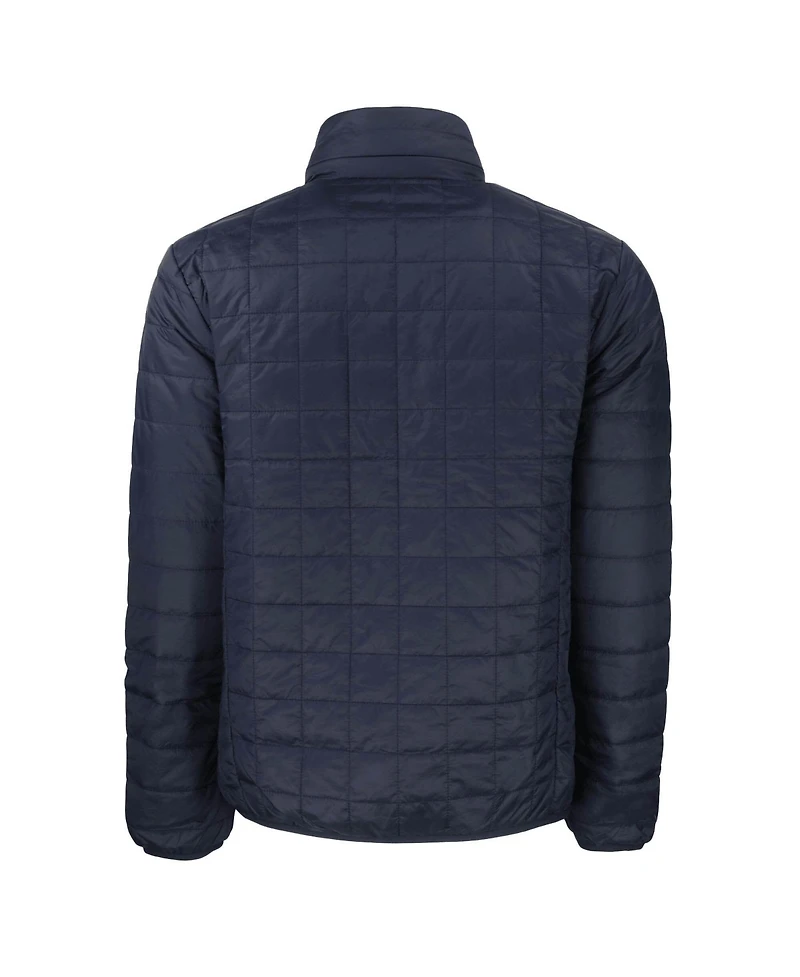 Cutter & Buck Men's Los Angeles Dodgers Rainier PrimaLoft Eco Insulated Full-Zip Puffer Jacket