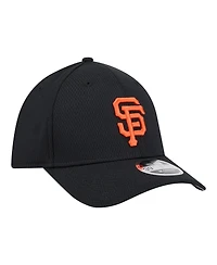 New Era Men's Black San Francisco Giants Dash 39THIRTY Flex Hat