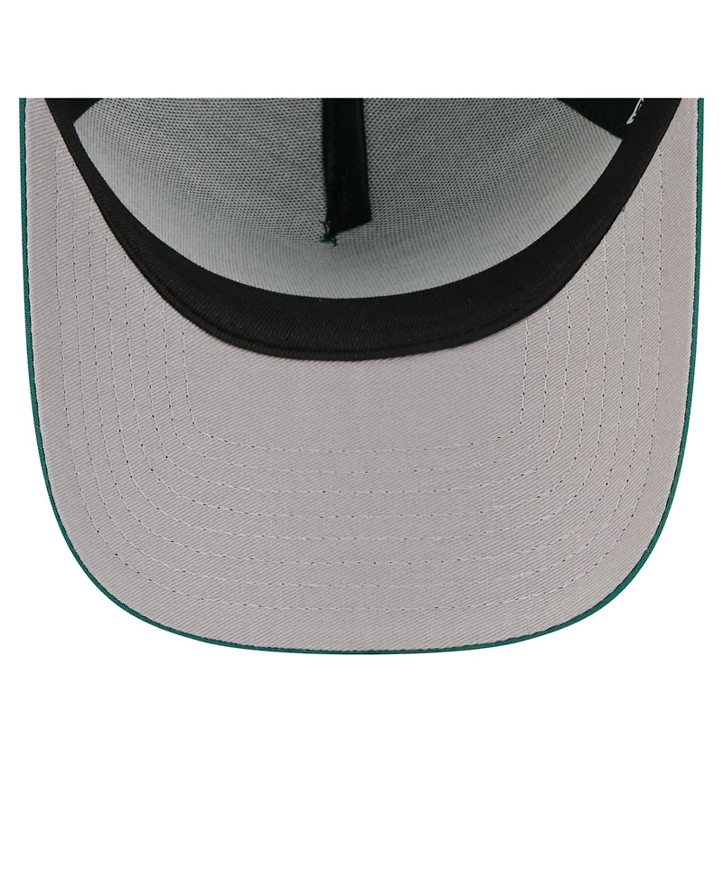 New Era Men's Green Boston Red Sox Pin Seeker 9FORTY A-Frame Adjustable Hat